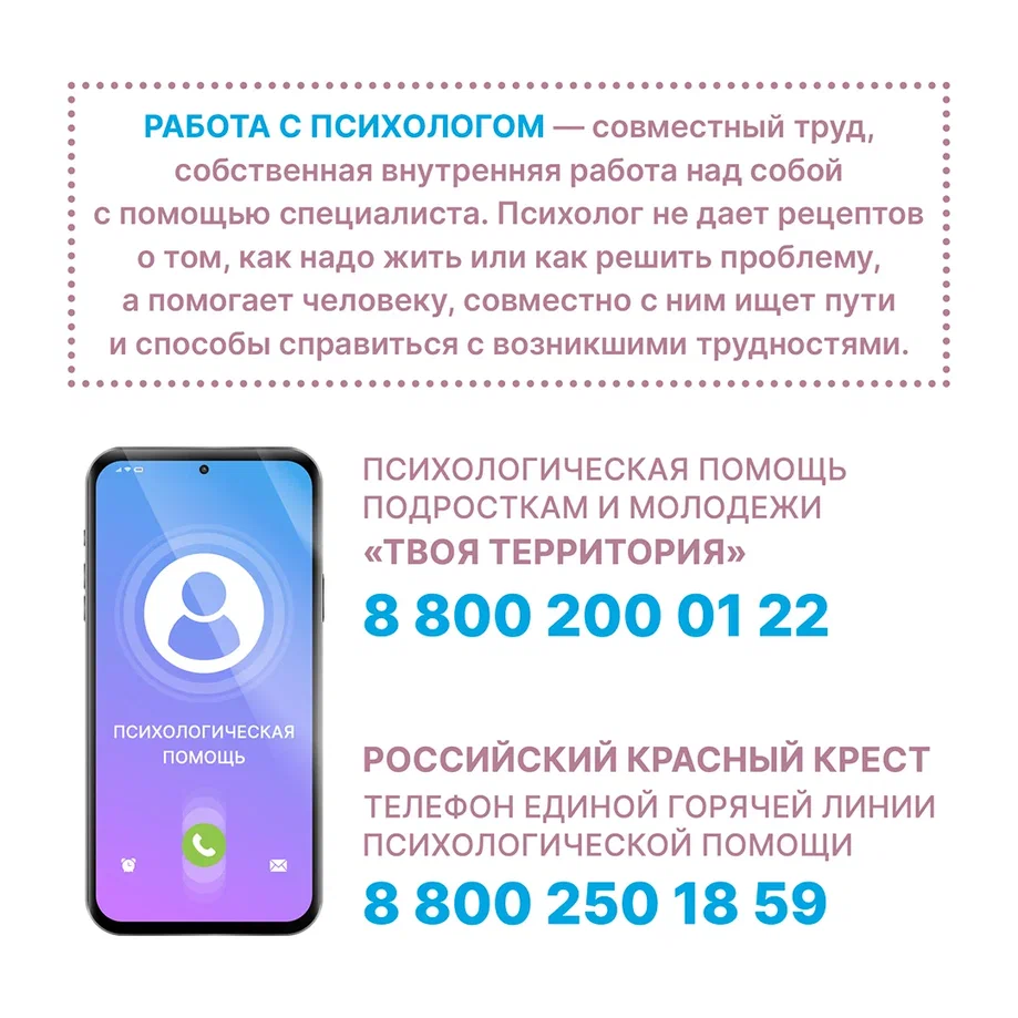 С 7 октября по 13 октября 2024 года будет проводиться Неделя сохранения психического здоровья (в честь Всемирного дня психического здоровья 10 октября).